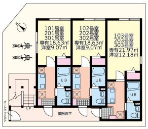 【新築AP】モンステラひばり