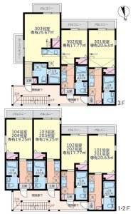 【新築AP】モンステラ渡田